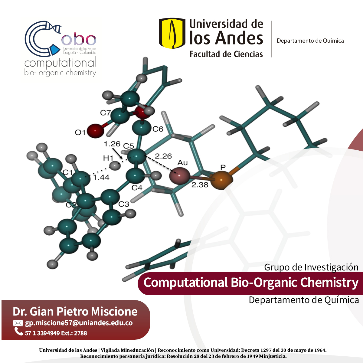 Computational Bio-Organic Chemistry