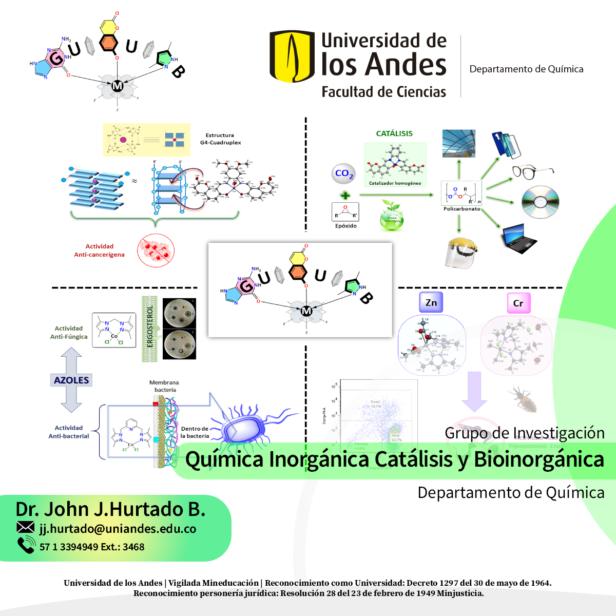 Química inorgánica catálisis y bioinorgánica