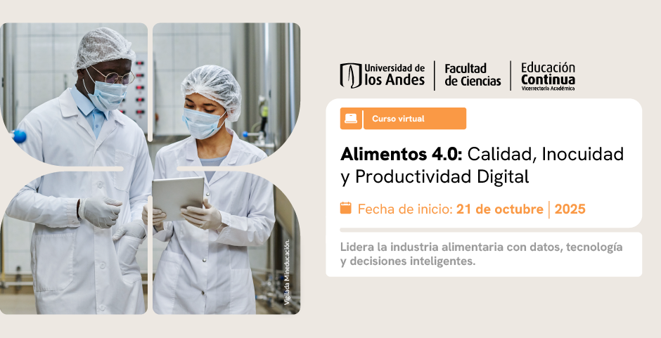 Curso Alimentos 4.0: Calidad, Inocuidad y Productividad Digital