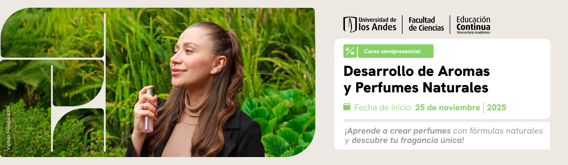 Curso Desarrollo de Aromas y Perfumes Naturales