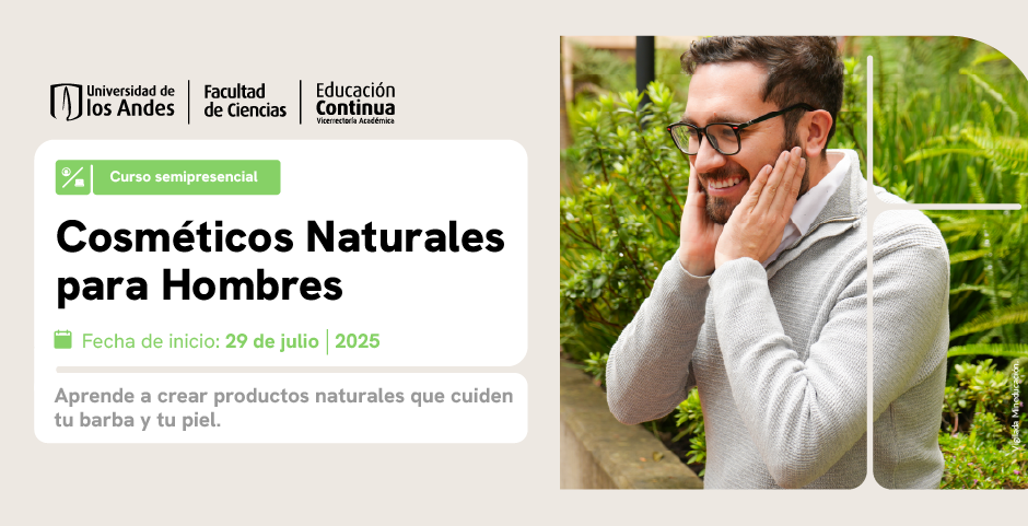 Cosméticos naturales para hombres